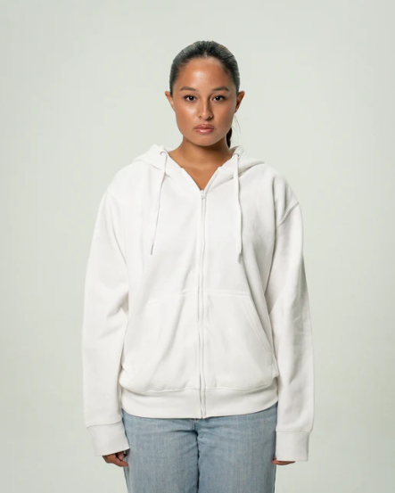 Women's Elegant Heavy Blend Full Zip-Up Hoodie