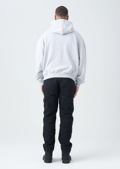 Luxury Oversized Boxy Heavyweight Full-Zip Hoodie