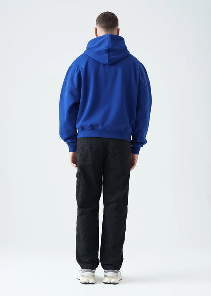 Luxury Oversized Boxy Heavyweight Full-Zip Hoodie