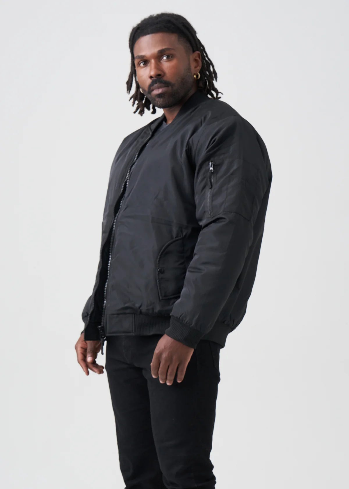 Luxury Heavyweight Bomber Jacket