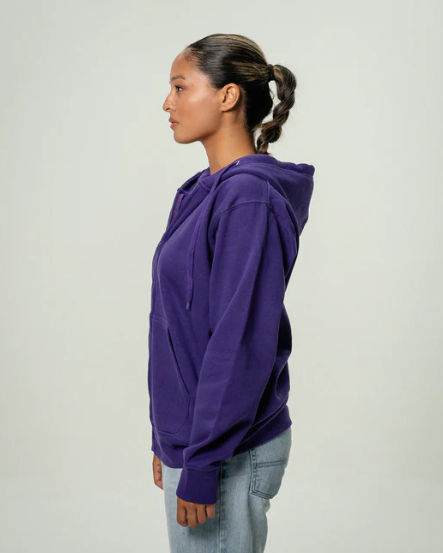 Women's Elegant Heavy Blend Full Zip-Up Hoodie