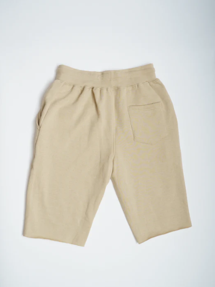 Elegant Rough Edge Fleece Shorts