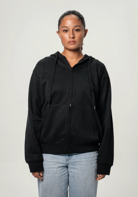 Women's Elegant Heavy Blend Full Zip-Up Hoodie