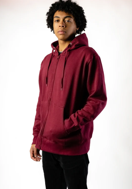 Elegant Heavy Blend Full Zip Up Hoodie