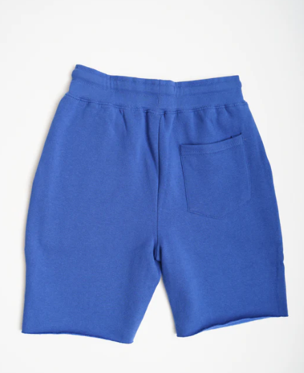 Elegant Rough Edge Fleece Shorts