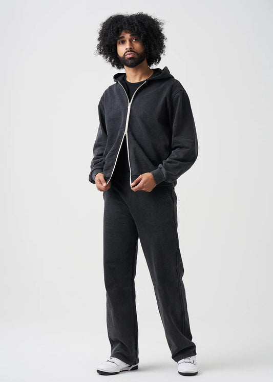 14 OZ Luxury Two-Way Zip Garment Dyed French Terry Sweatsuit