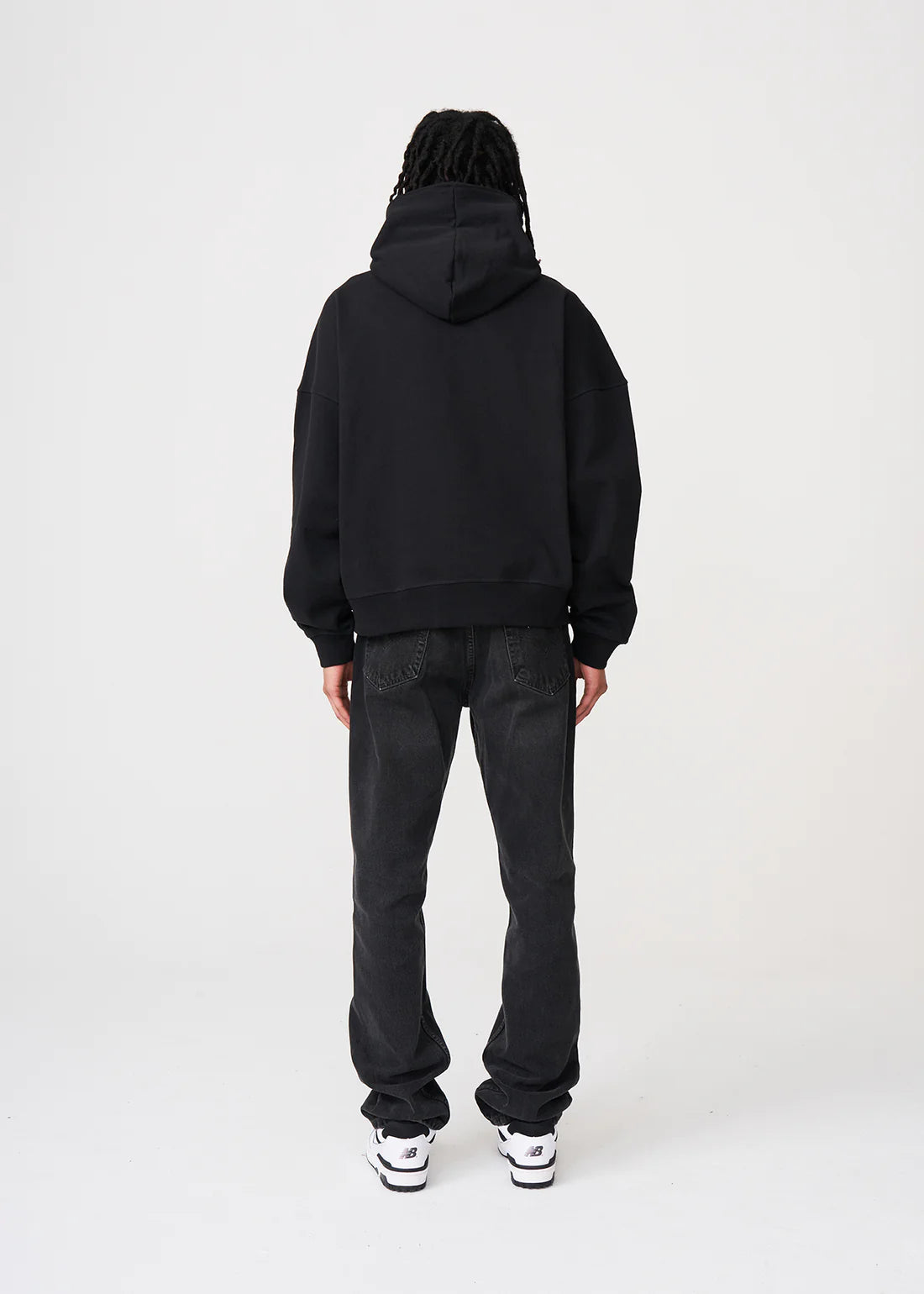 Luxury Oversized Boxy Heavyweight Full-Zip Hoodie