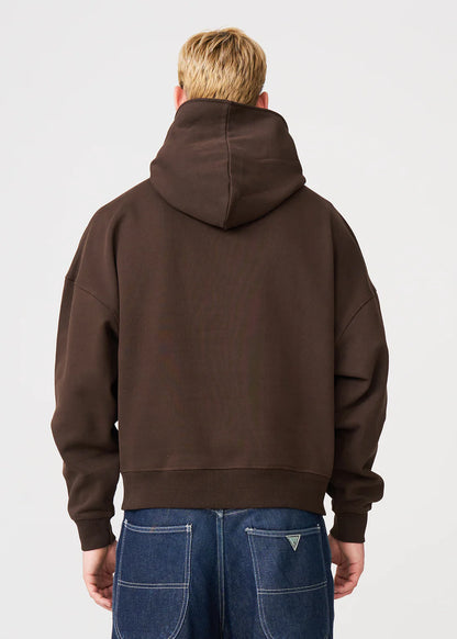 Luxury Oversized Boxy Heavyweight Full-Zip Hoodie