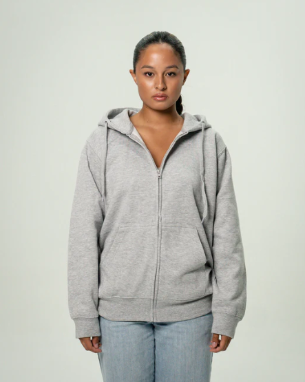 Women's Elegant Heavy Blend Full Zip-Up Hoodie