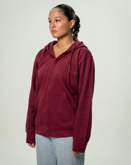 Women's Elegant Heavy Blend Full Zip-Up Hoodie