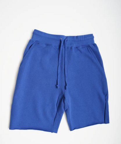 Elegant Rough Edge Fleece Shorts