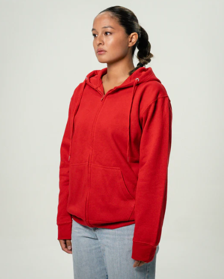 Women's Elegant Heavy Blend Full Zip-Up Hoodie