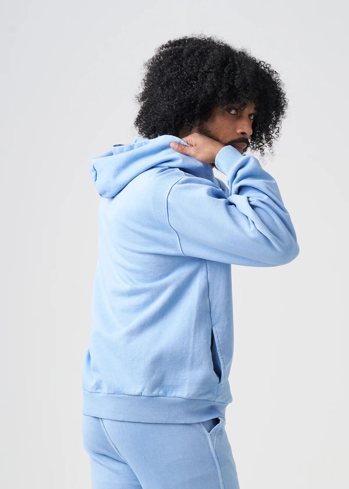 14 OZ Luxury Two-Way Zip Garment Dyed French Terry Sweatsuit